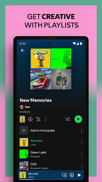 spotify premium apk carousals